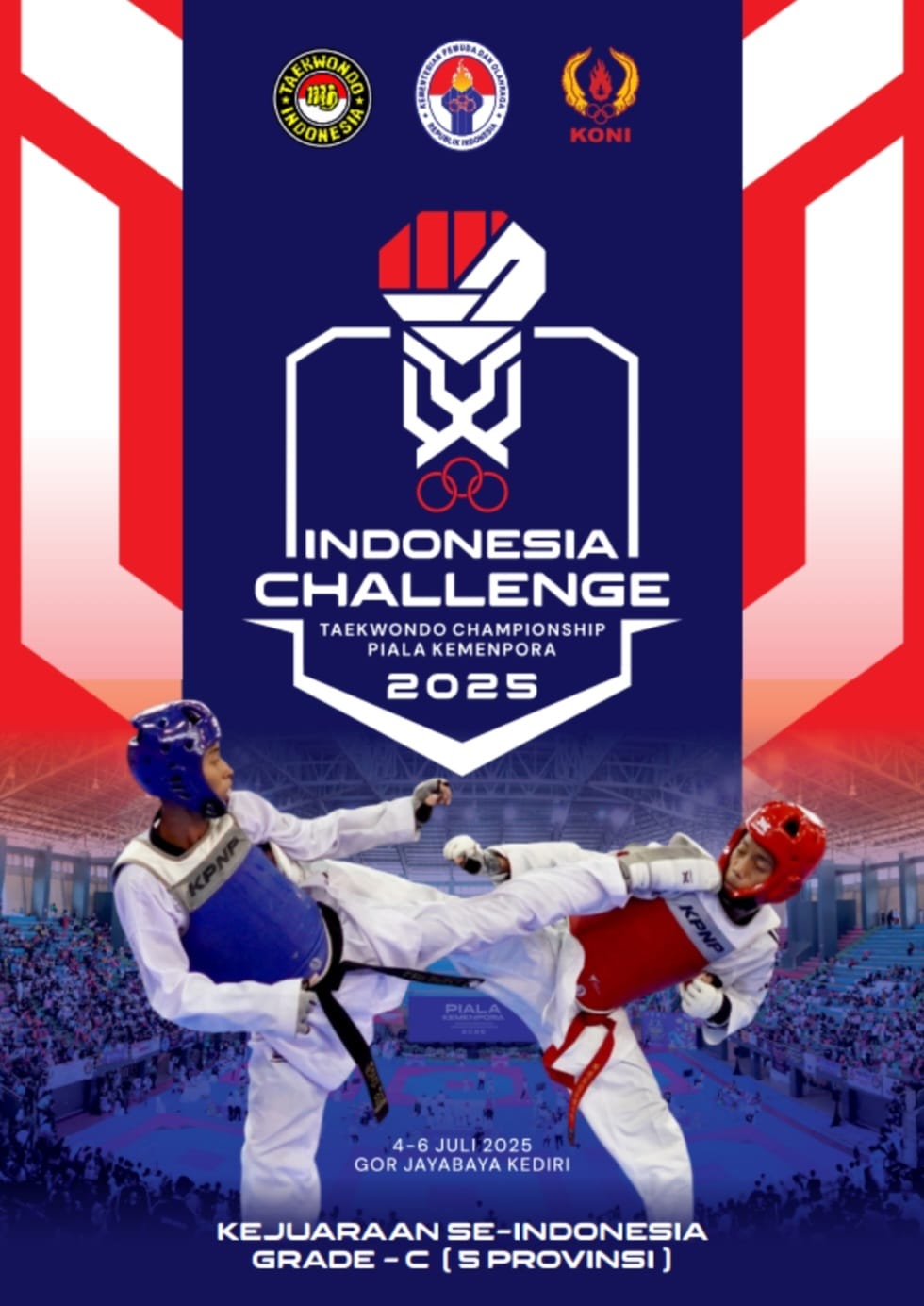 Ajang Pertarungan Prestasi Taekwondo di Tanah Air Taekwondo Indonesia Dojang utpsurakarta
