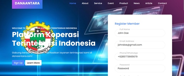 Danaantara Platform Koperasi Terintegrasi Indonesia Taekwondo Indonesia Dojang utpsurakarta