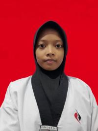 JUARA 1 SENIOR PEMULA U.53 PUTRI ANYA ARIFIA RAHMADILLAH 